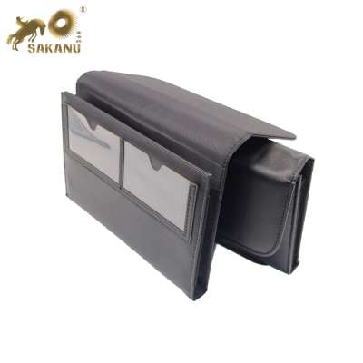 Customized PU leather car manual holder